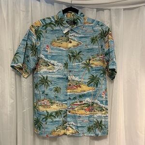 Island Adventure Blue Shirt